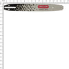 Oregon 144TXLNA041 14" SpeedCut Guide Bar, Nana .325"