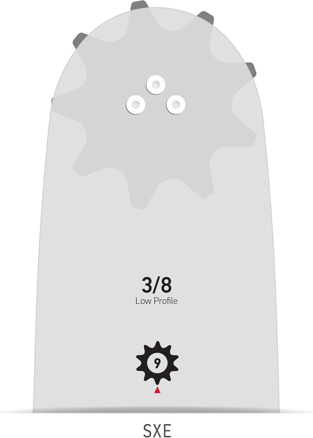 Oregon 180SXEA074 18" AdvanceCut Guide Bar, 3/8"