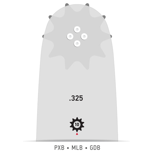 Oregon 208PXBK095 20" AdvanceCut Guide Bar, .325"
