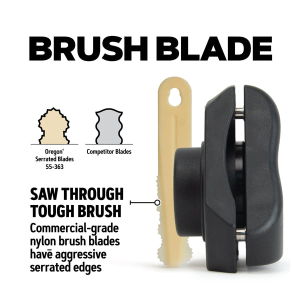 Oregon 55-364 TRIMMER HEAD, BRUSH BLADE