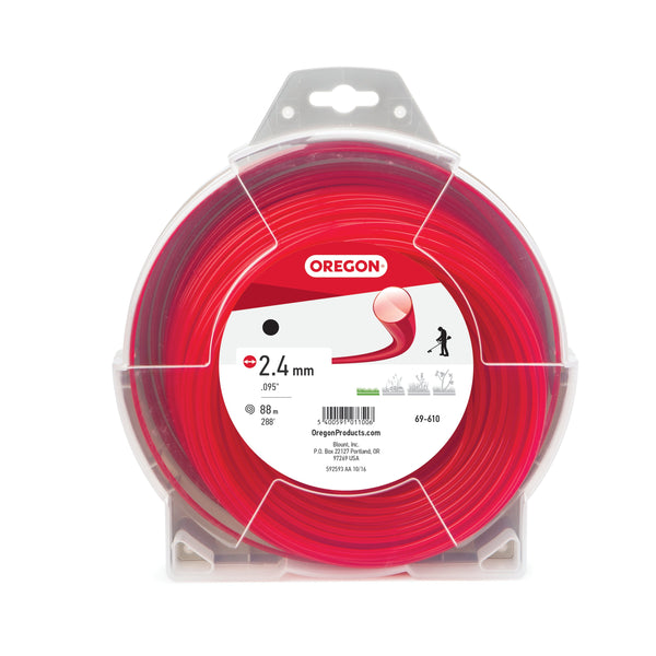 Oregon 69-610 TRIMMER LINE,RED,RD,.095 1LB D