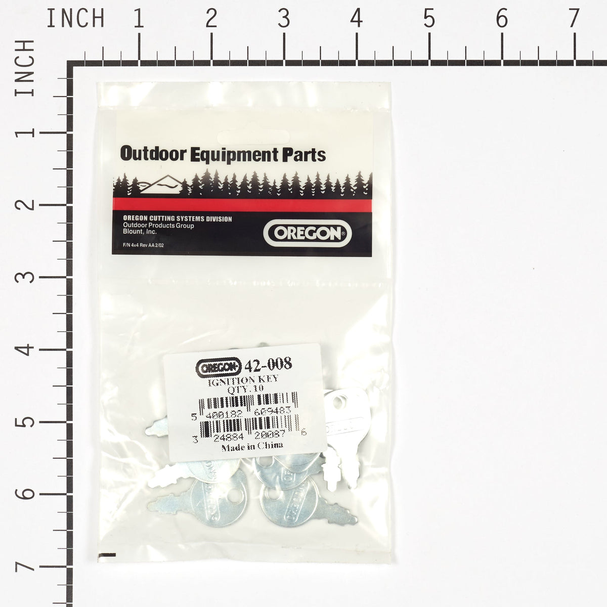 Oregon 42-008 Ignition Key