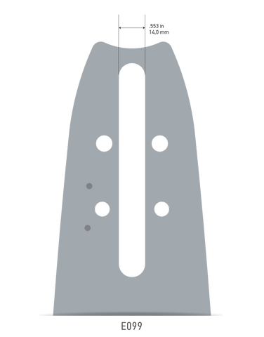 Oregon 253ATLE099 25" Duracut Guide Bar