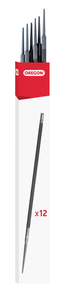 Oregon 90410 5/16 X 8" Round File, 6 Count