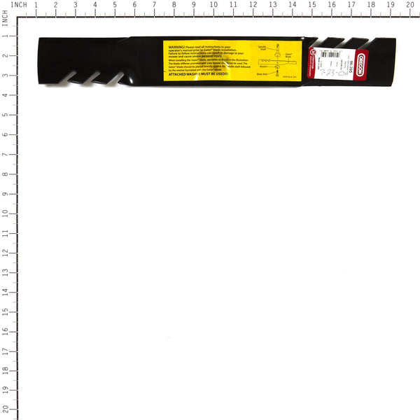 Oregon 96-395 Gator G3 Mower Blade, 18" Compatible With Toro