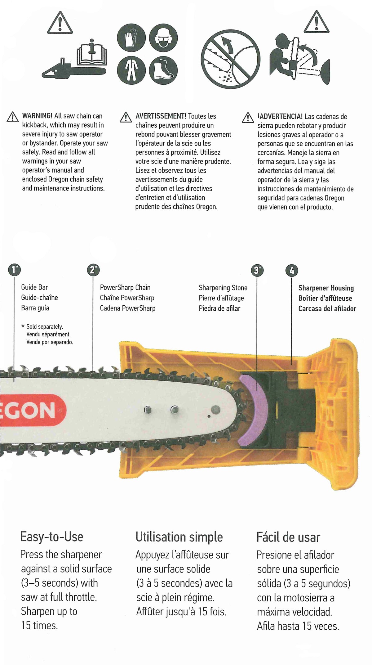 Oregon 541656 PowerSharp STARTER Kit  PS56/1