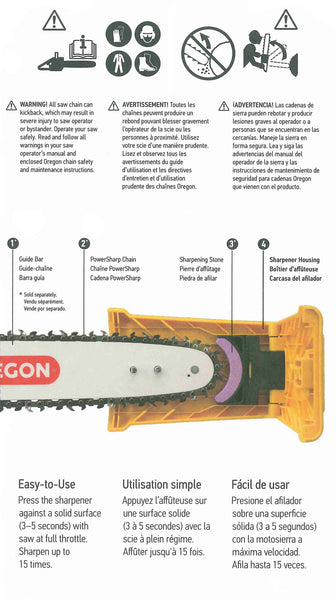Oregon 541655 PowerSharp STARTER Kit  PS55/1