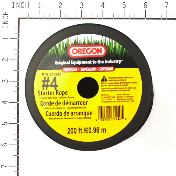 Oregon 31-240 STARTER ROPE NO. 4 200FT PREMI