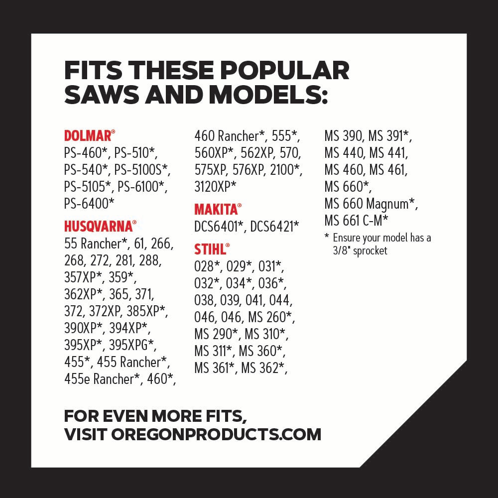 Oregon 72DPX084G VersaCut Saw Chain  3/8 [123]