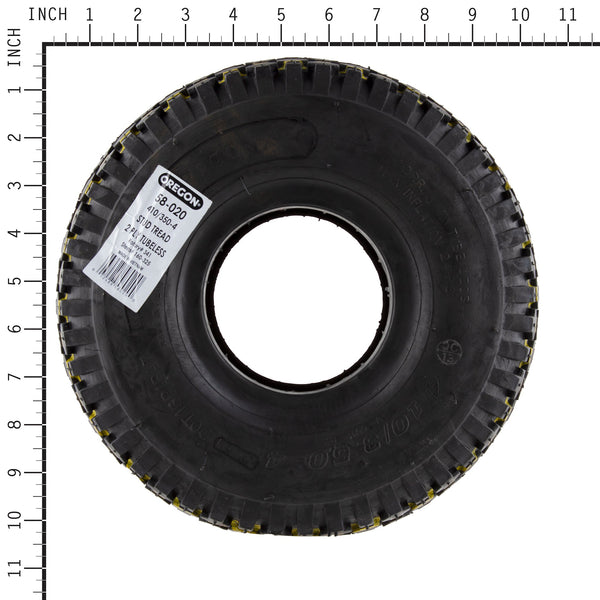 Oregon 58-020 OREGON TIRE,410/350-4 STUD 2PL