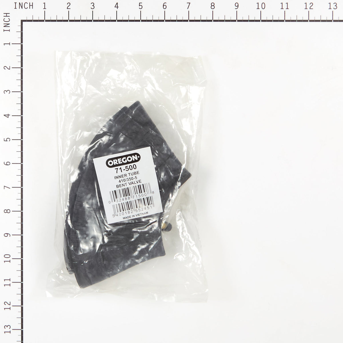 Oregon 71-500 INNERTUBE 410/350-5 BENT VALVE