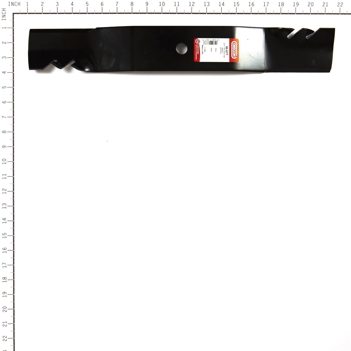 Oregon 96-677 Gator G3 Mower Blade, 20-1/2" Compatible w/ Cub Cadet