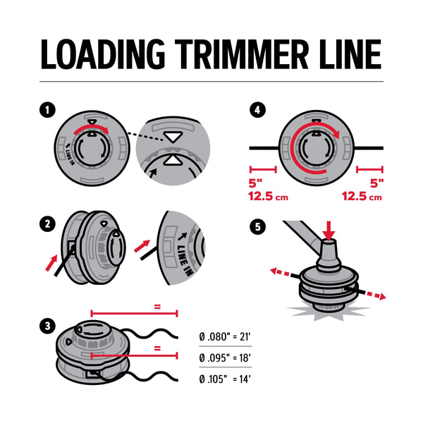 Oregon 55-361 Trimmer Bump Feed Trimmer HeadX30