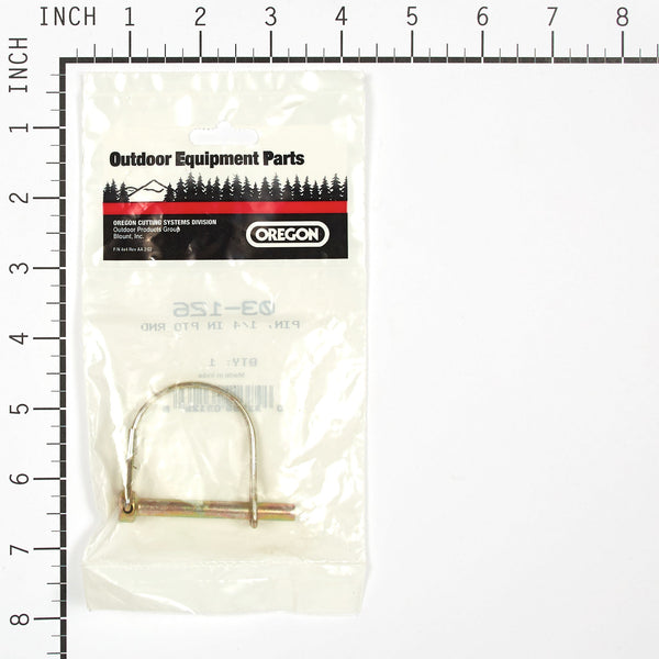 Oregon 03-126 Pin, 1/4" PTO Round