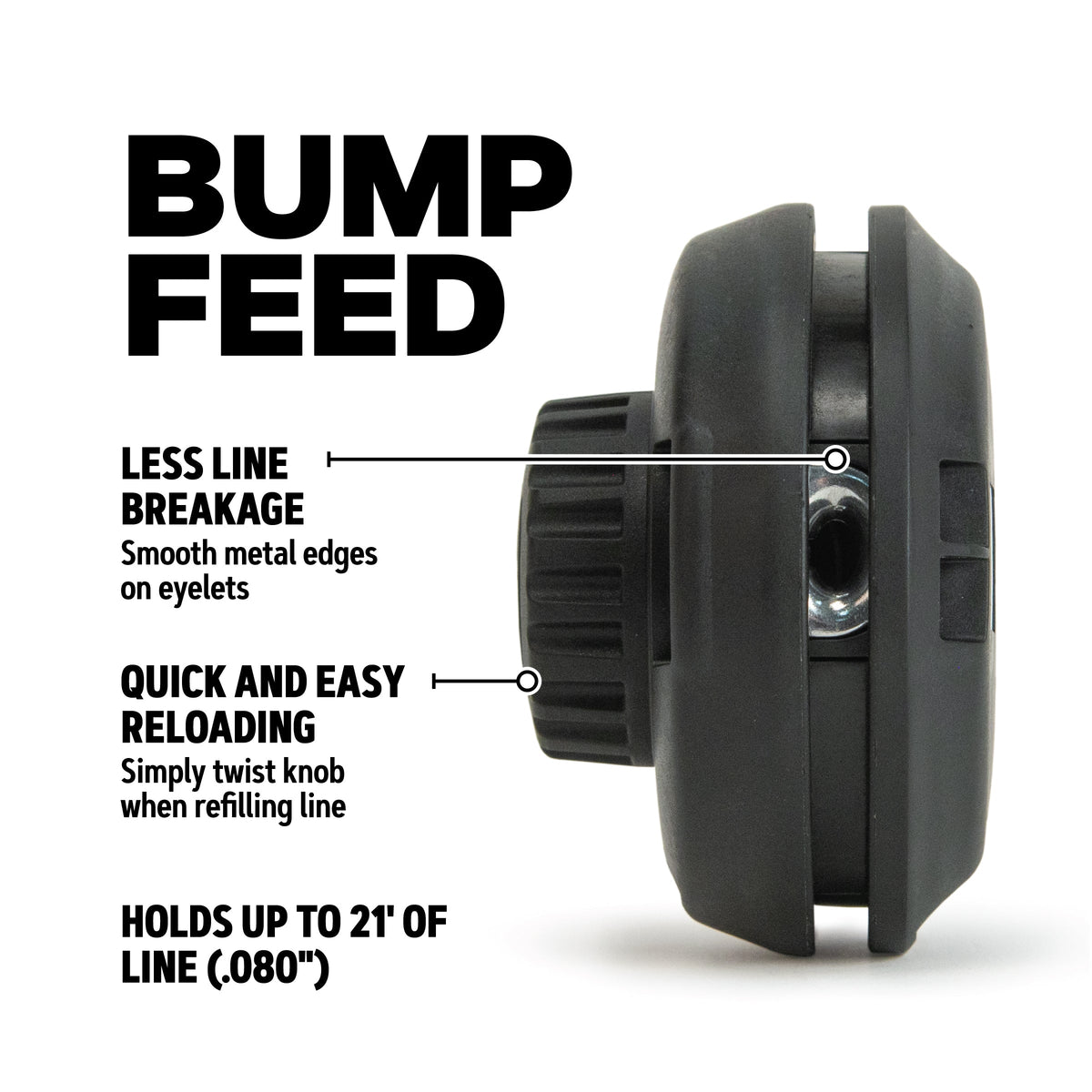 Oregon 55-361 TRIMMER HEAD, BUMP FEED