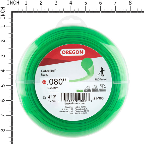 Oregon 21-380 Gatorline, Round .080, 1 lb Donut