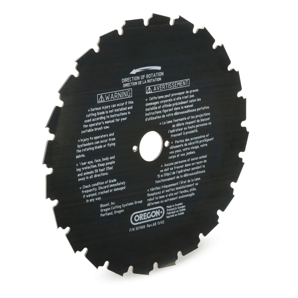 Oregon 41-933 Brush Cutter Blade, 9" 24 Tooth Compatible w/ EIA series