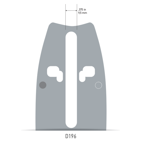 Oregon 200RNDD196 20" PowerCut Guide Bar