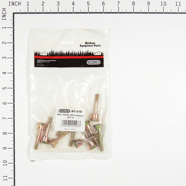 Oregon 80-018 Shear Bolt, Imp.