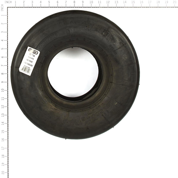 Oregon 58-114 OREGON TIRE,15X600-6,RIB TREAD