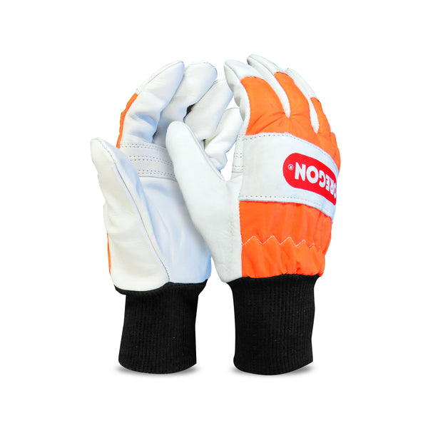 Oregon 91305L Chainsaw Gloves, Size 10