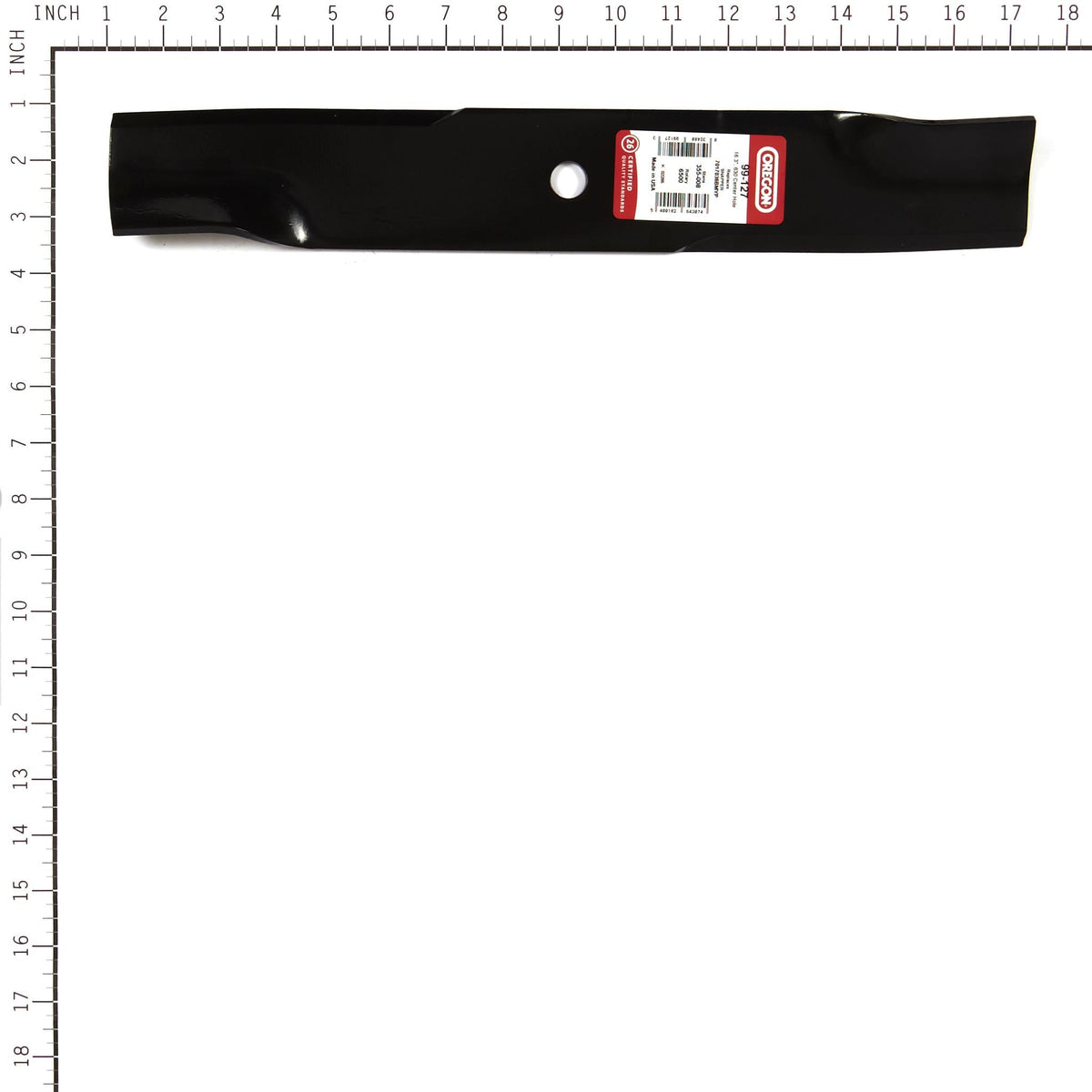 Oregon 99-127 Mower Blade, 16-1/4" Compatible w/ Snapper 7017036BMYP