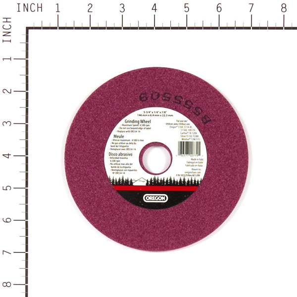 Oregon OR534-14A 1/4" Grinding Wheel