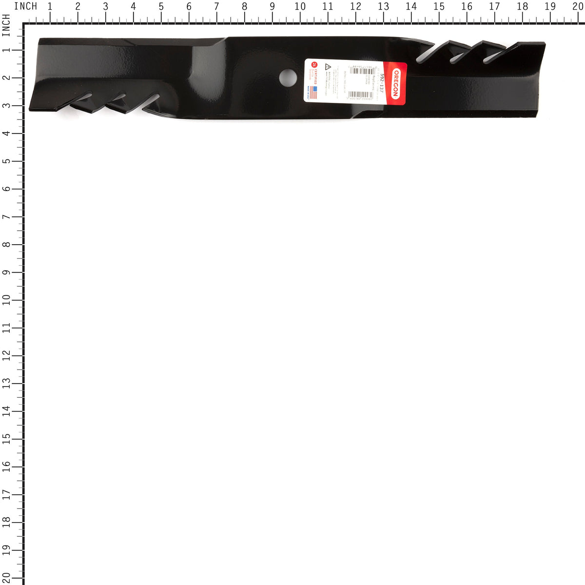 Oregon 592-137 Gator G5, Mower Blade 18-3/8" Compatible w/ Country Clipper