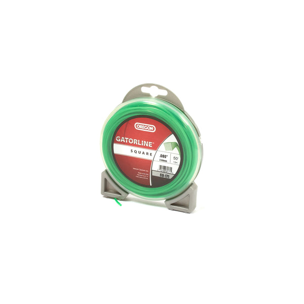 Oregon 69-171 Trimmer Line: Square Gatorline .080" gauge - 50' donut)