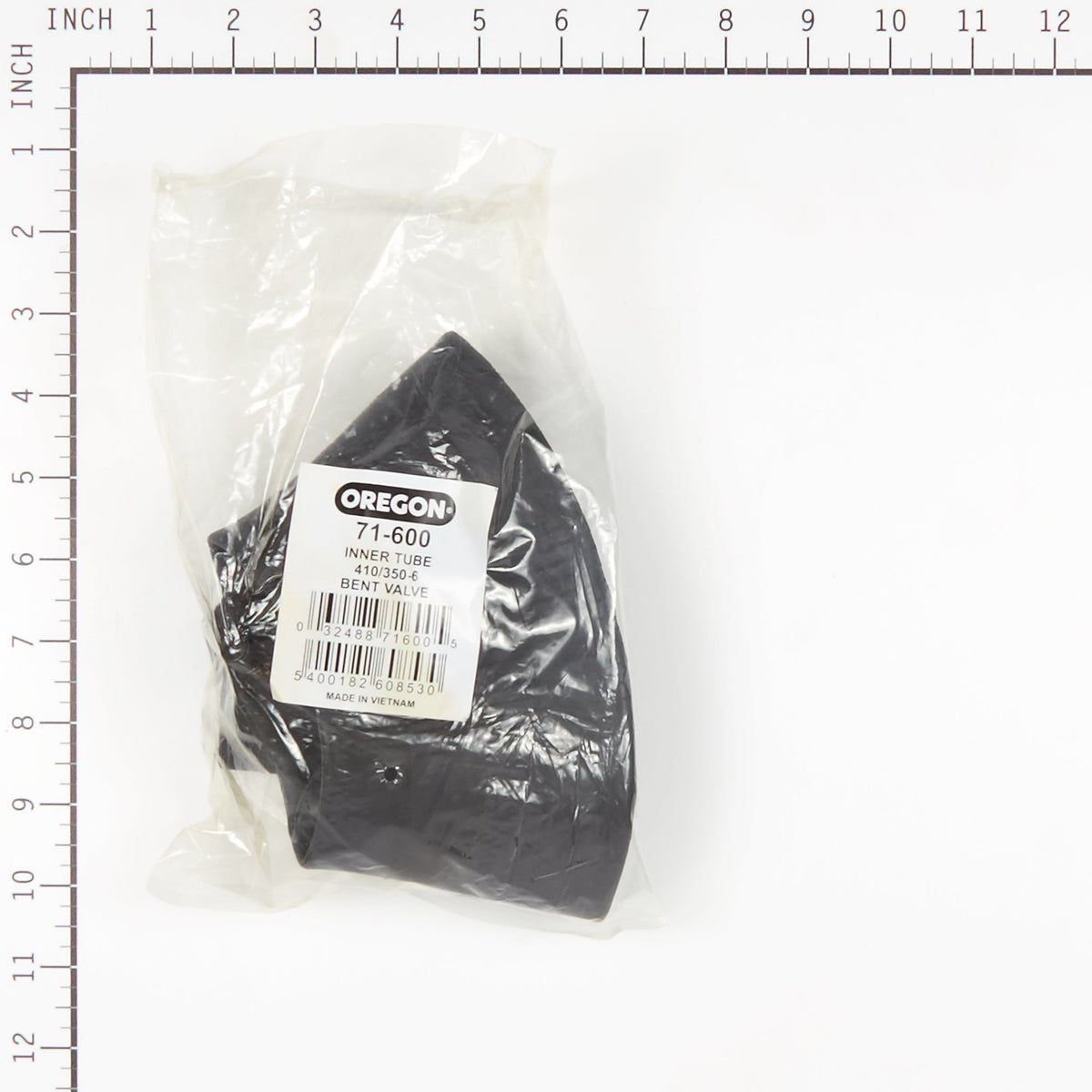 Oregon 71-600 INNERTUBE 410/350-6 BENT VALVE