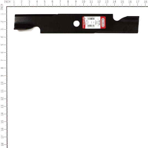 Oregon 99-132 Mower Blade, 16-1/8" Compatible with Snapper 17372288BZYP