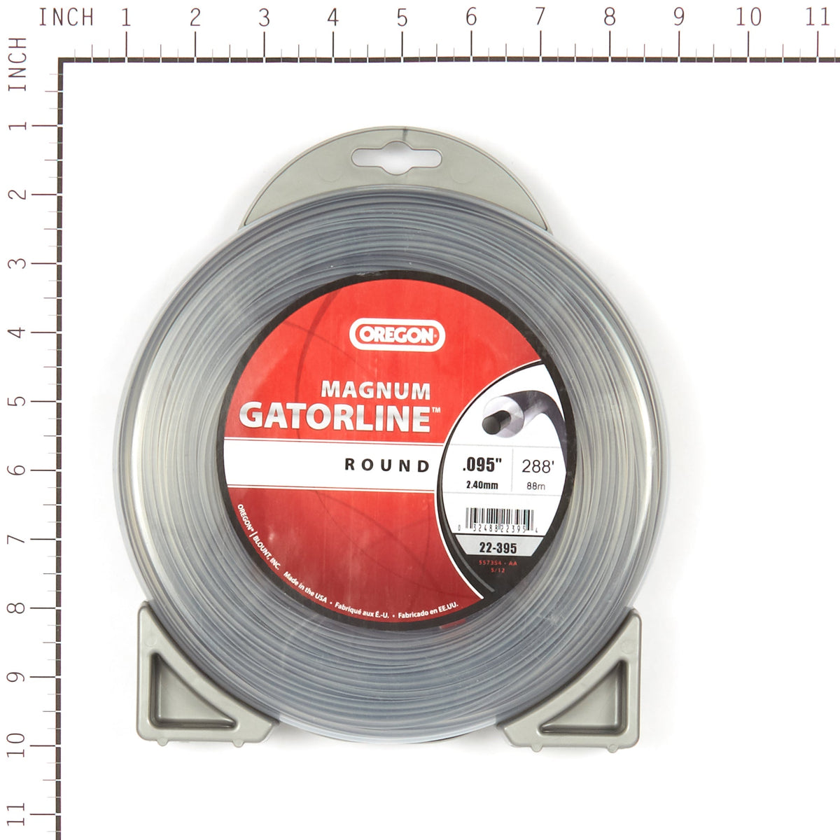 Oregon 22-395 GATORLINE,MAGNUM ROUND .095 1L
