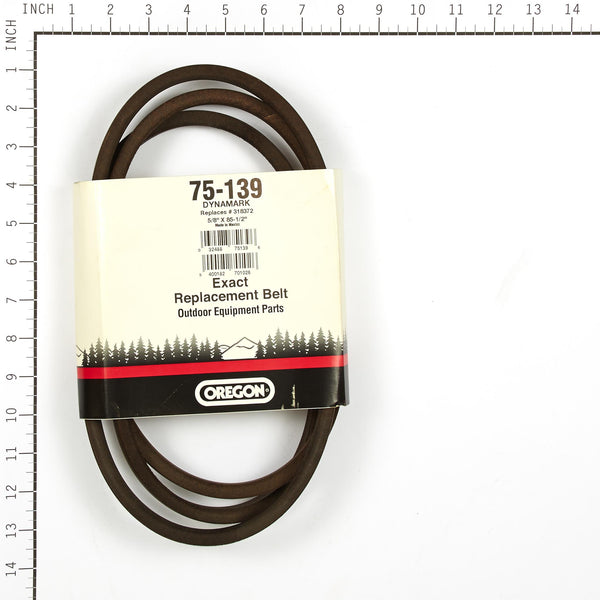 Oregon 75-139 Belt, 5/8 X 81-1/2"