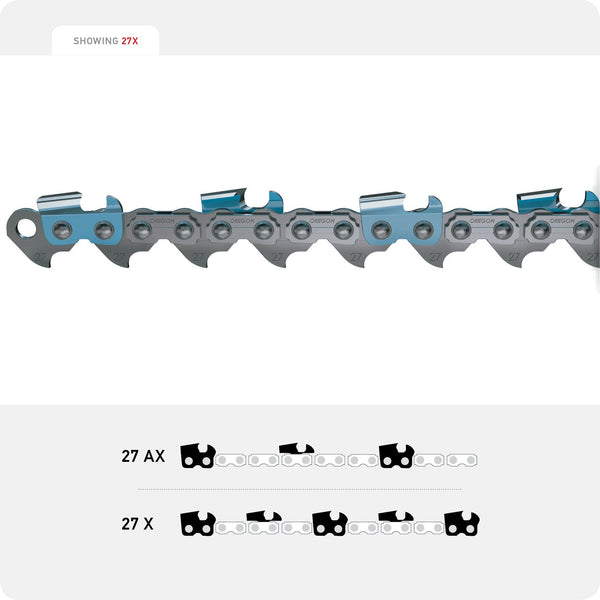 Oregon 27AX100U VersaCut Saw Chain  .404   SKI