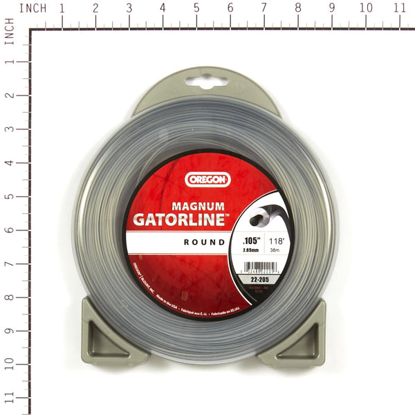 Oregon 22-205 GATORLINE,MAGNUM ROUND .105 1/