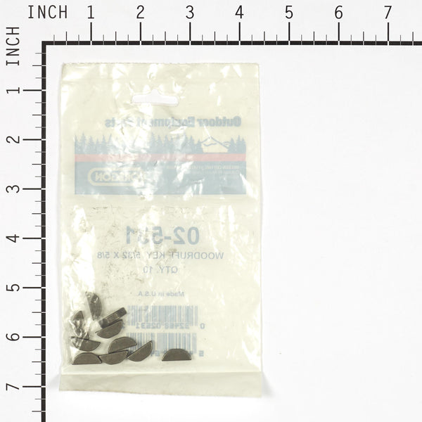 Oregon 02-531 Woodruff Key