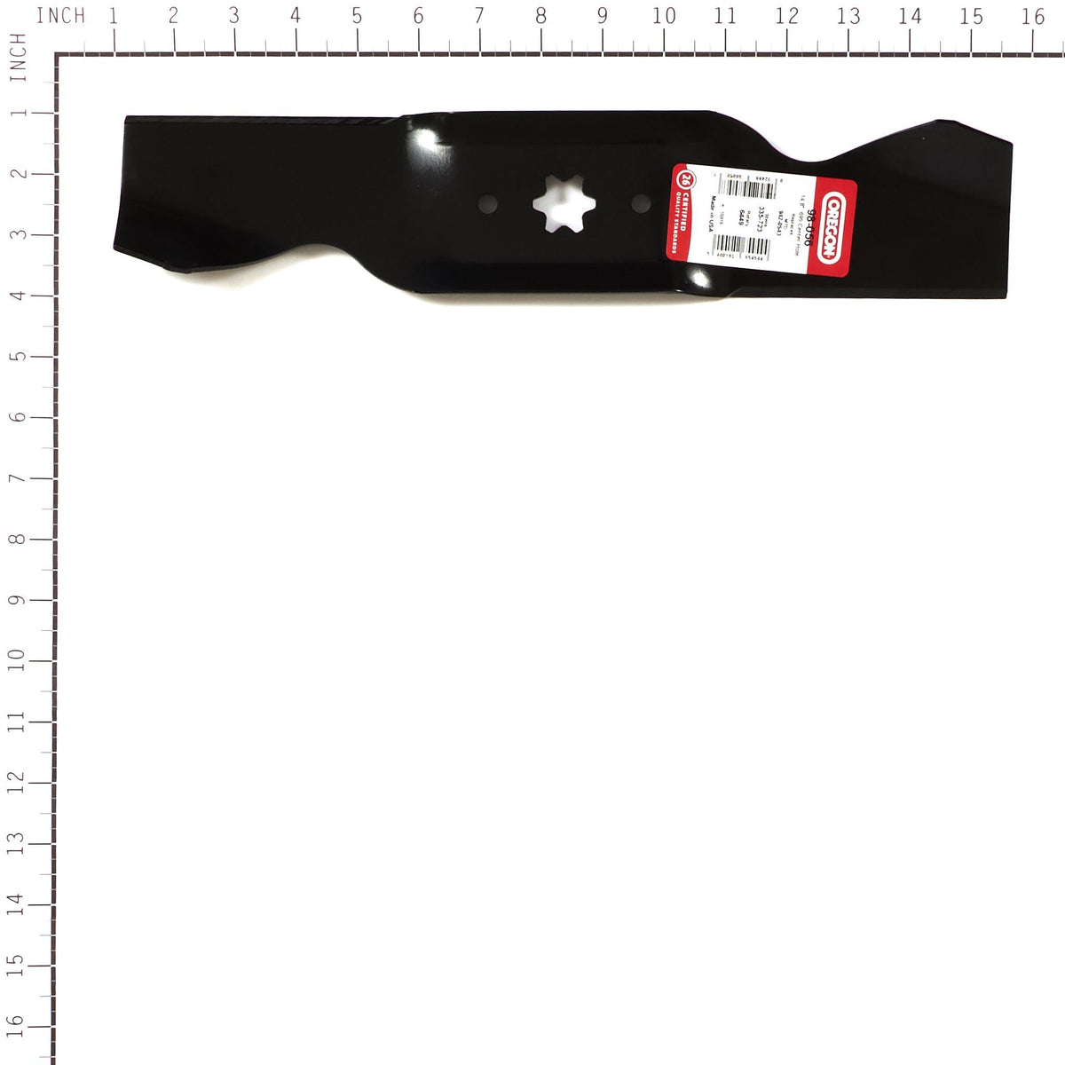 Oregon 98-056 Mower Blade, 14-13/16" Compatible w/ MTD 942-0543