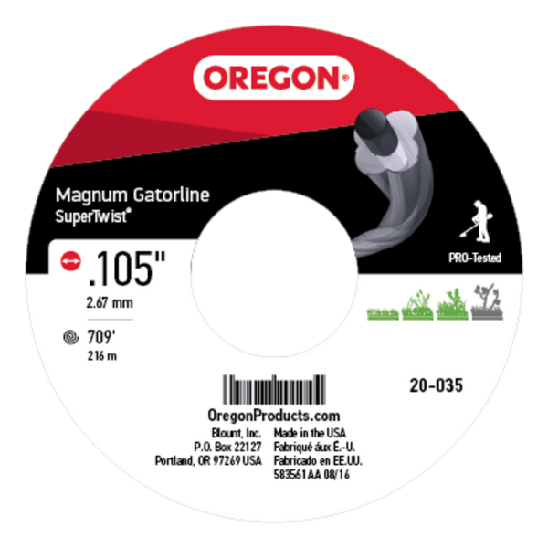 Oregon 20-035 GATORLINE,MAGNUM SUPERTWIST .1
