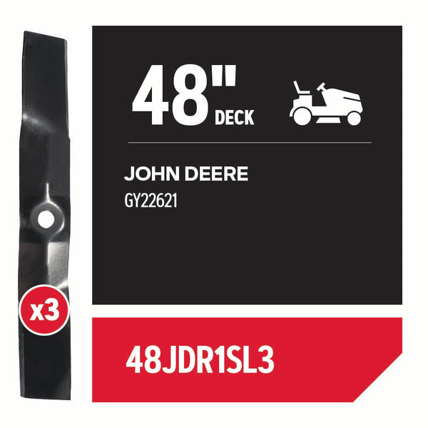 Oregon 94-651 Mower Blade, 16" Compatible w/ GY22621 John Deere