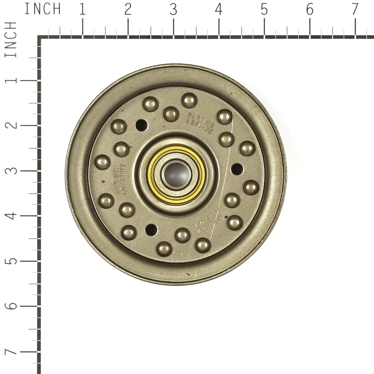 Oregon 78-009 Flat Idler Pulley Compatible w/ Dixie Chopper