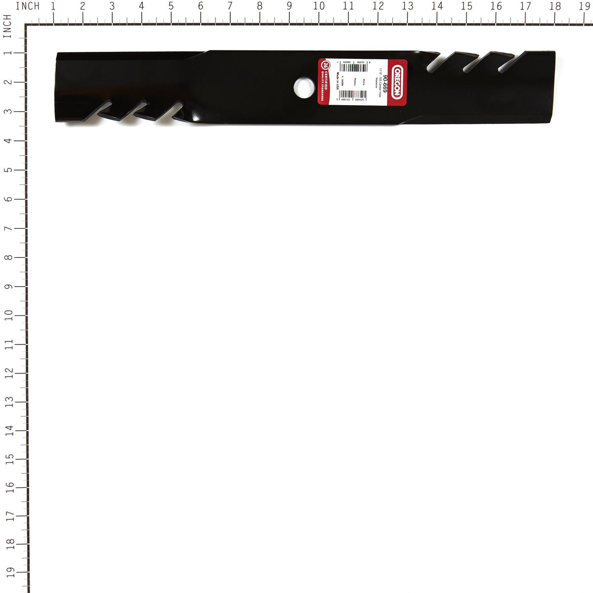Oregon 90-669 Gator G3 Mower Blade, 17" Compatible w/ Dixon