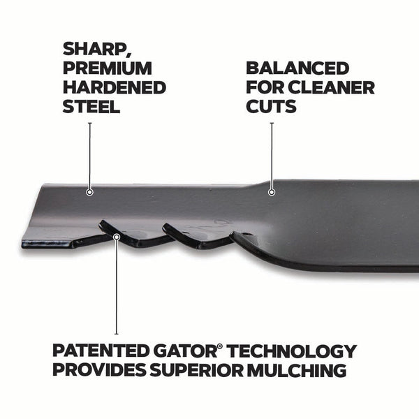 Oregon 94-650 Mower Blades, 15" Set of 2 Compatible w/ Toro and Exmark