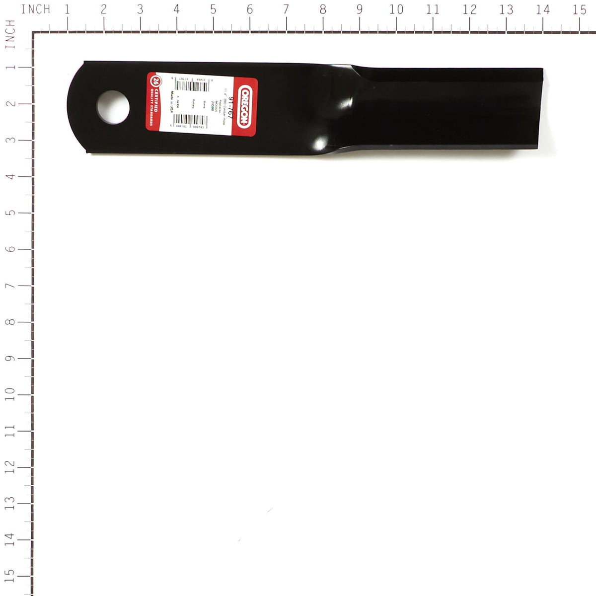 Oregon 91-767 Mower Blade, 11-1/2" Compatible w/ Woods