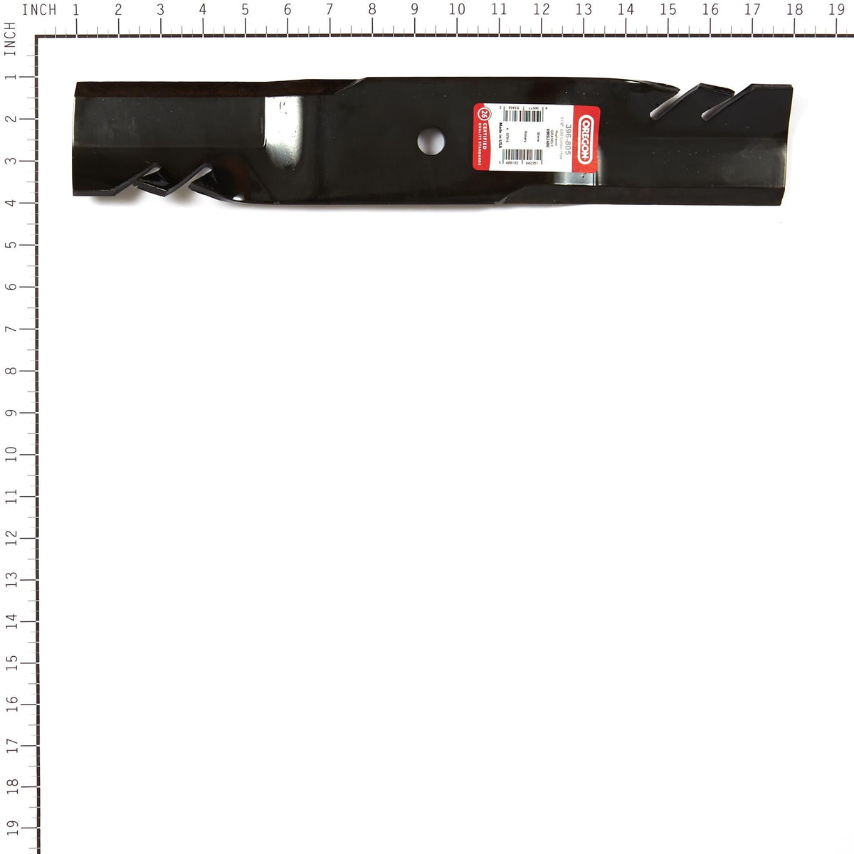 Oregon 396-805 Gator G6 Mower Blade, 17" Compatible w/ Gravely