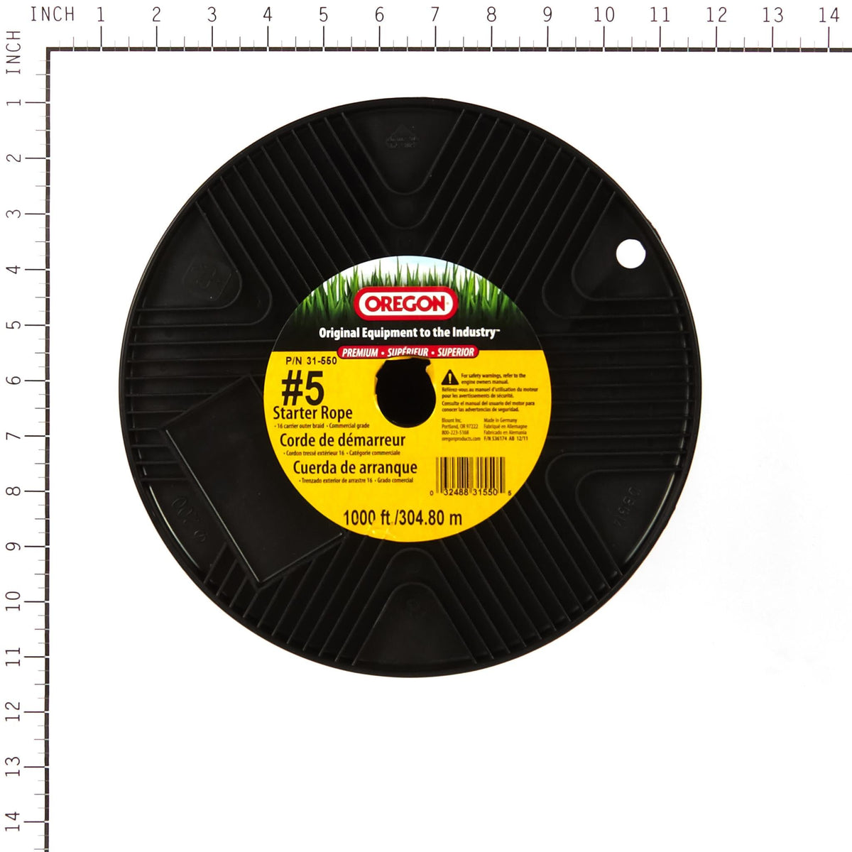 Oregon 31-550 STARTER ROPE NO. 5 1000FT PREM