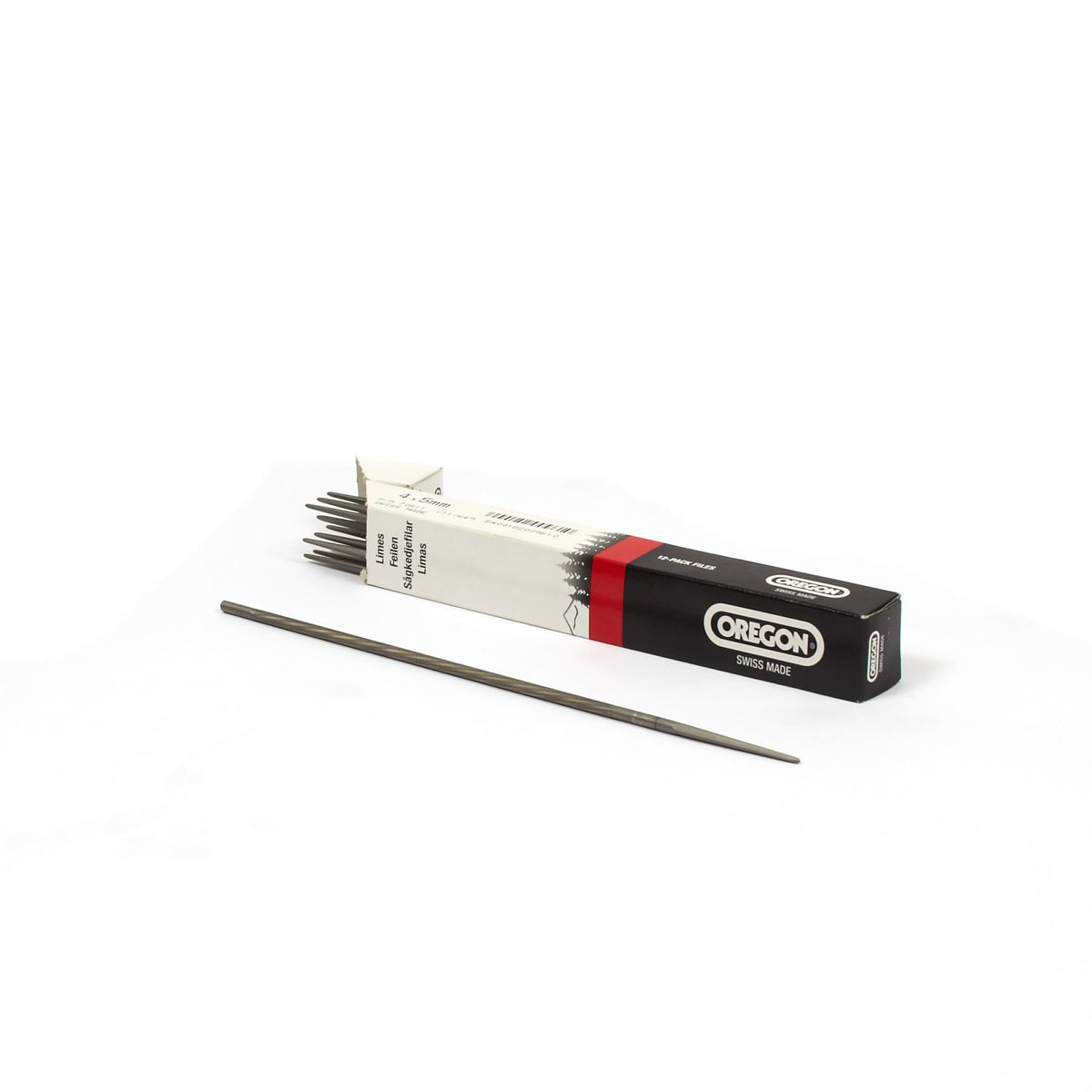 Oregon 70511 12-Pack 4.5mm x 8" Round File
