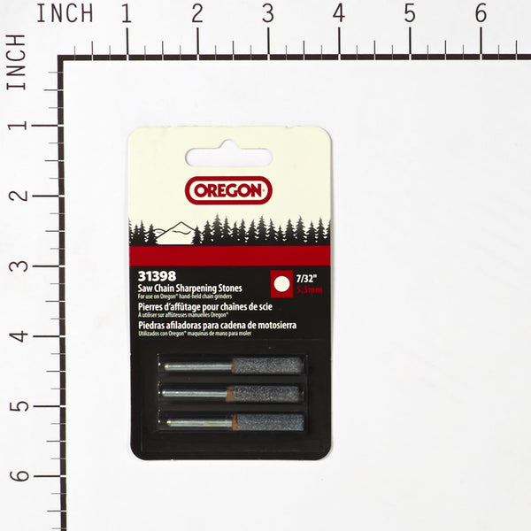 Oregon 31398 7/32" Sharpening Stones, 3 Count
