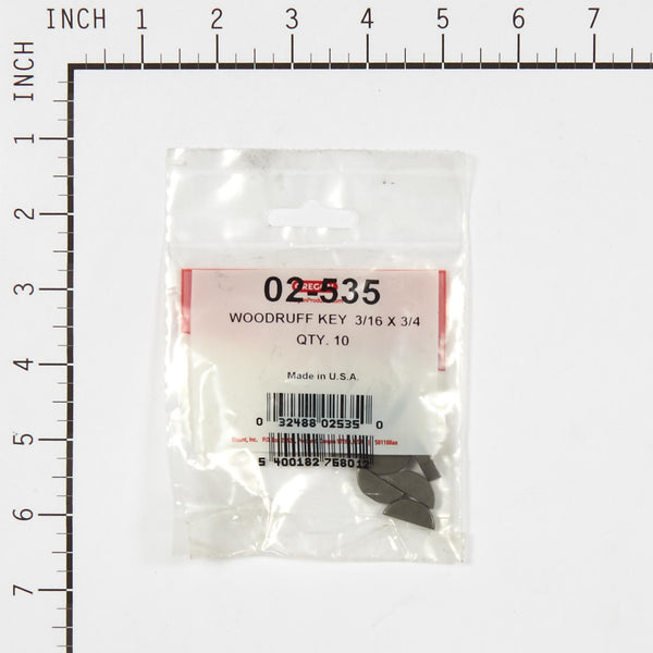 Oregon 02-535 Woodruff Key