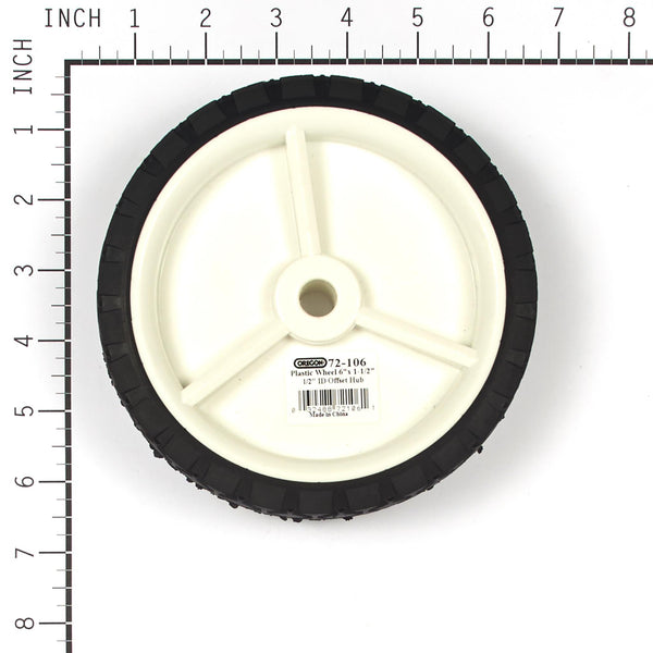 Oregon 72-106 WHEEL,6X150 DIAMOND PLASTIC