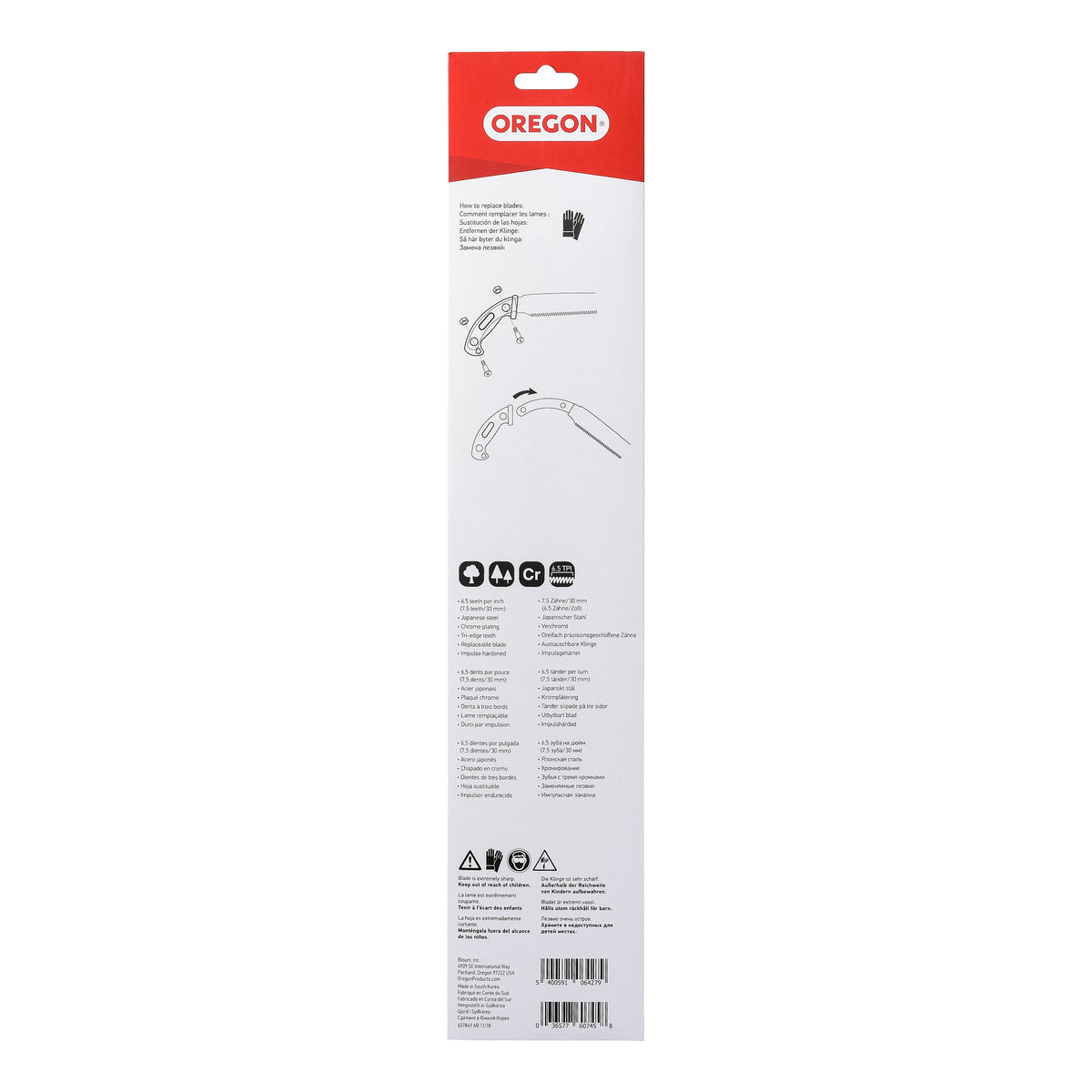 Oregon 600140 STRAIGHT Blade  ARBORIST HAND